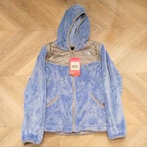 🌟 NWT The North Face G Oso Hoodie Collar Blue Large 12/14 🌟